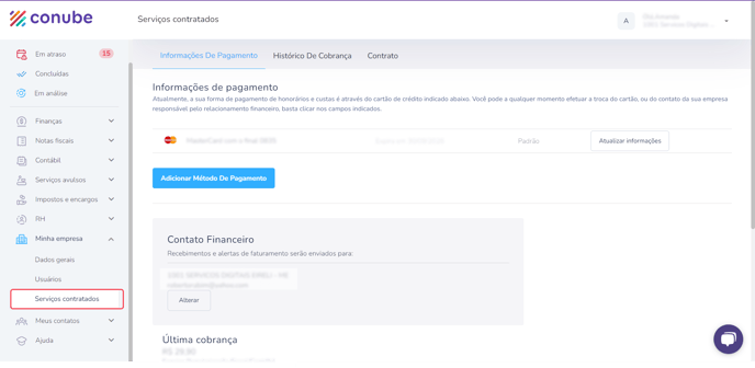 02. Serviços Contratados